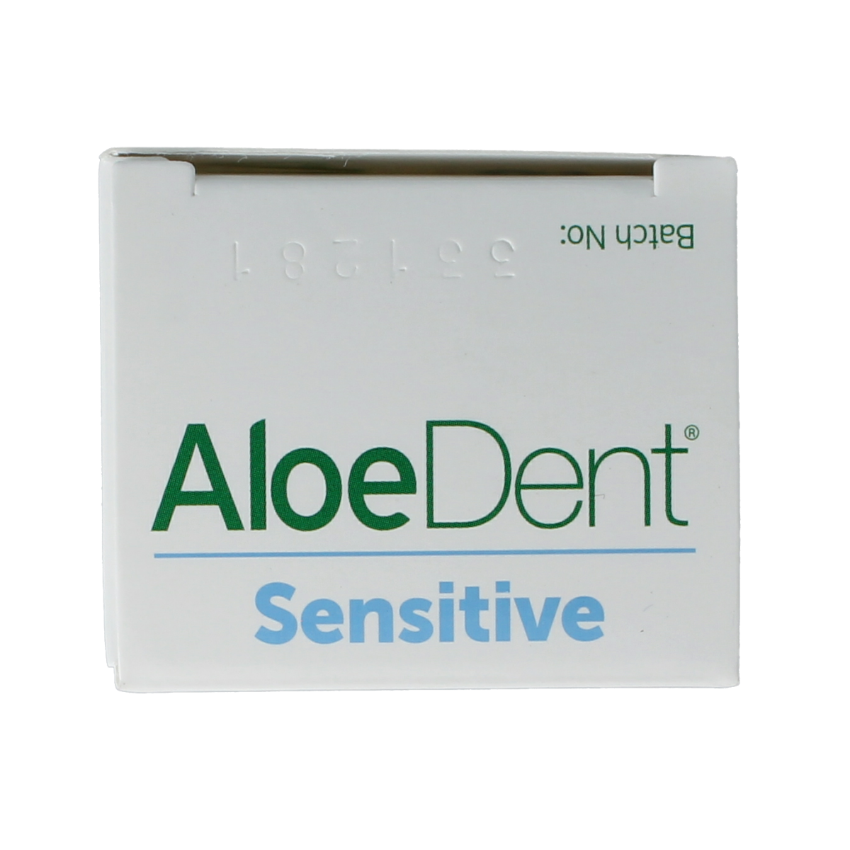 Aloe Dent Aloe Vera Sensitive toothpaste in 100ml tube, featuring natural aloe vera and fluoride for gentle dental care.