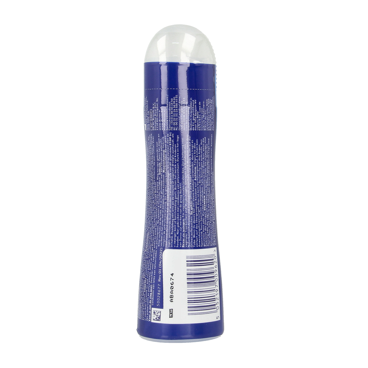 Durex Play Sensitive lubricating gel in 100ml bottle, clear liquid for intimate use, designed for comfort and sensitivity.