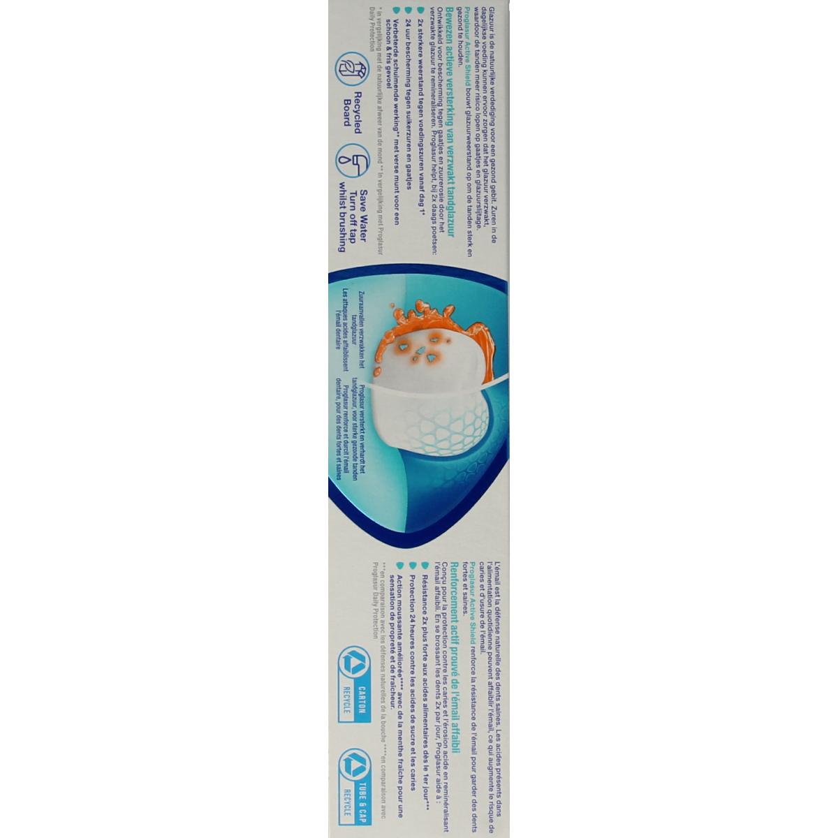 Sensodyne Fresh Mint toothpaste in 75ml tube, designed for sensitive teeth, with a refreshing mint flavor