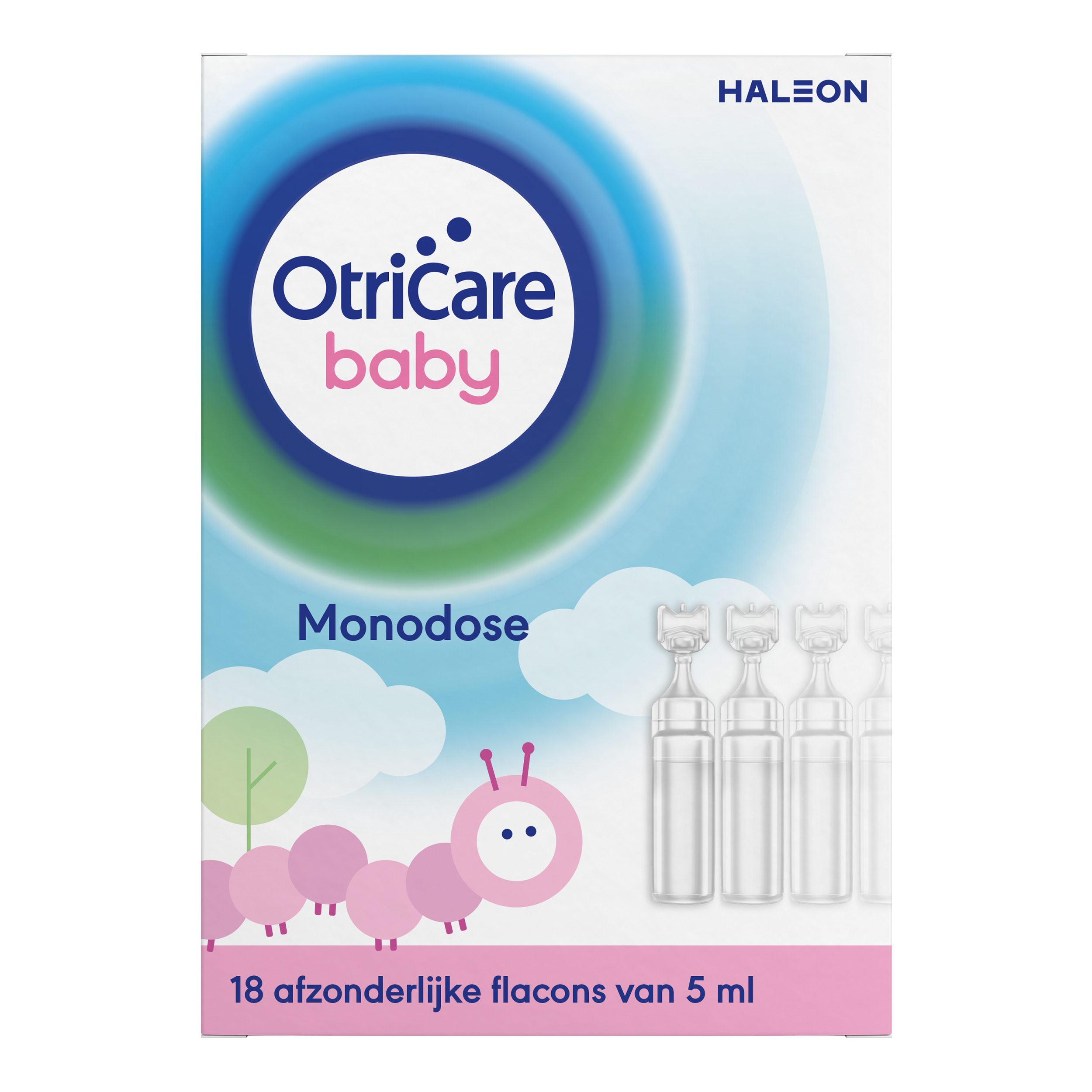 Otricare baby monodose zoutoplossing 5ml, 18 stuks, baby en peuter verzorging, sterile saline solution in individual doses.