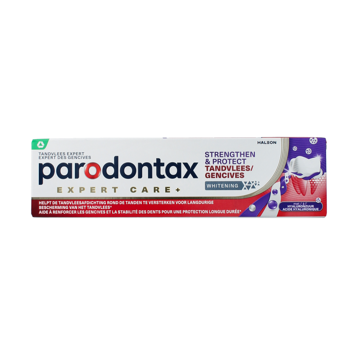 Parodontax Tandpasta strenghten protect whitening 75.00 Milliliter