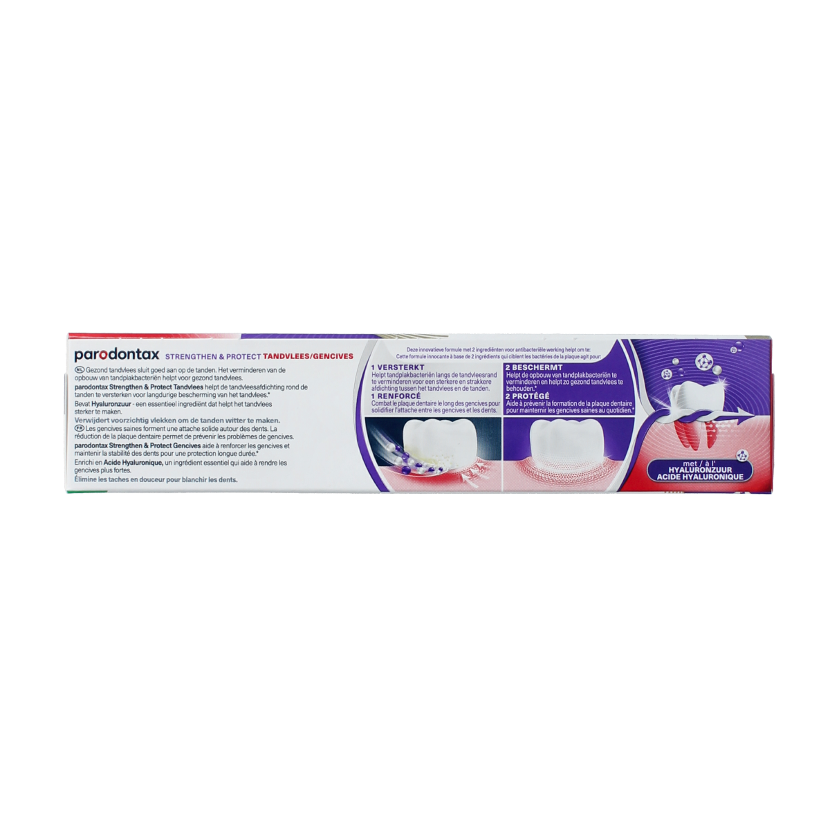 Parodontax Tandpasta strenghten protect whitening 75.00 Milliliter