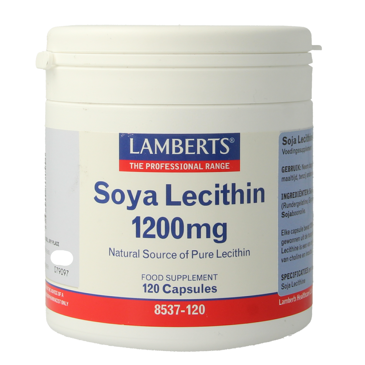 Lamberts Lecithine 1200mg 120.00 Capsules