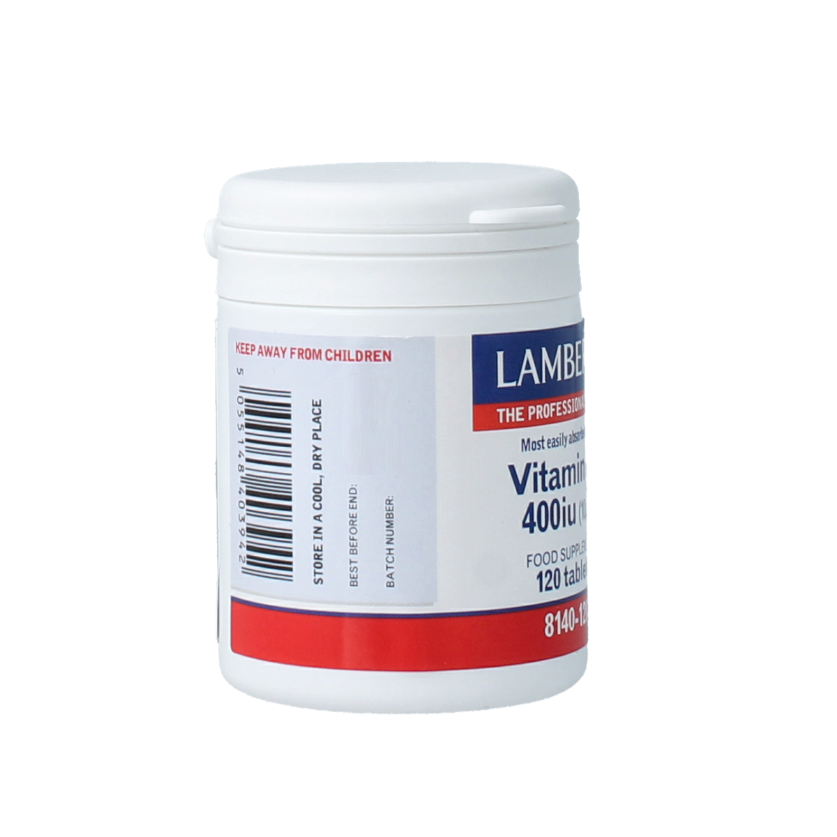 Lamberts Vitamin D3 400IU 10mcg tablets, supplement bottle with 120 tablets, showing the product label and packaging