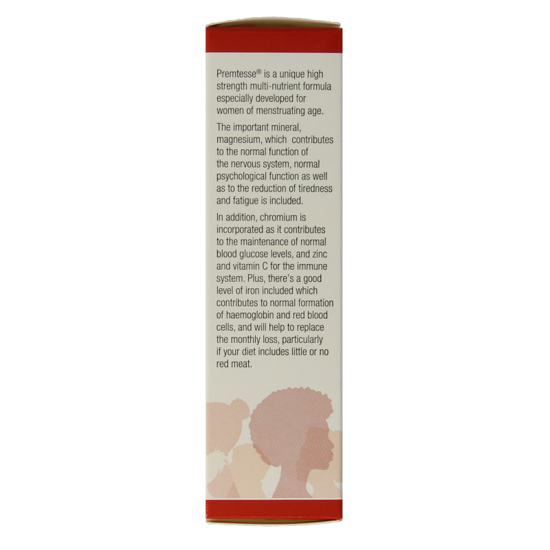 Lamberts Premtesse multivitamin tablets showing a bottle of 60 tablets for daily nutritional support.