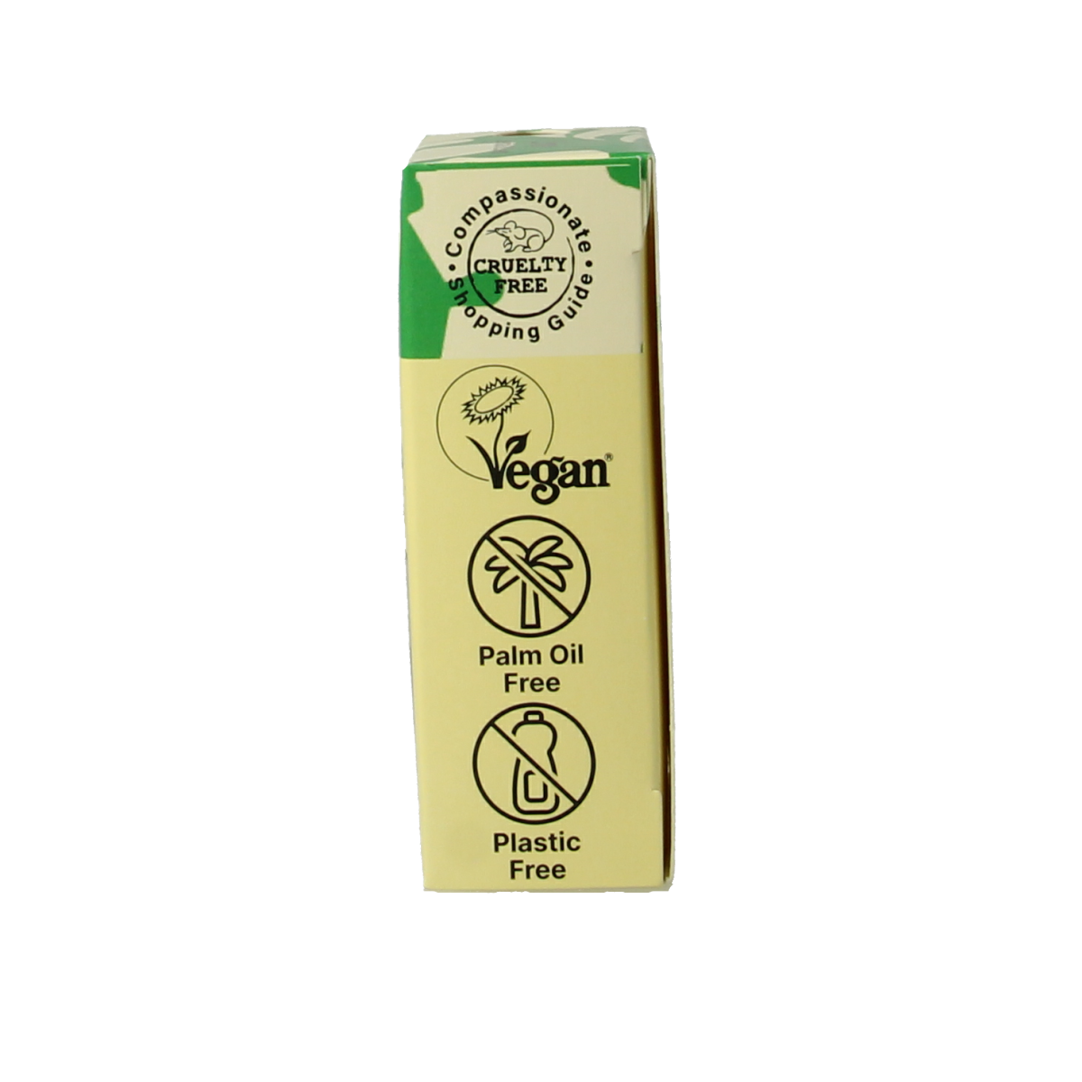 Loofco palm oil-free lime bio dish soap bottle, eco-friendly afwasmiddel with natural ingredients, shown on white background.