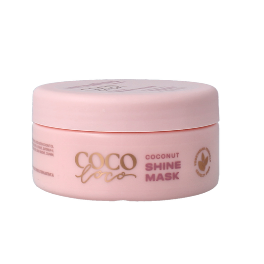Lee Stafford Coco Loco & Agave Shine Mask for hair, 200ml, nourishing hair care treatment with coconut and agave extracts.