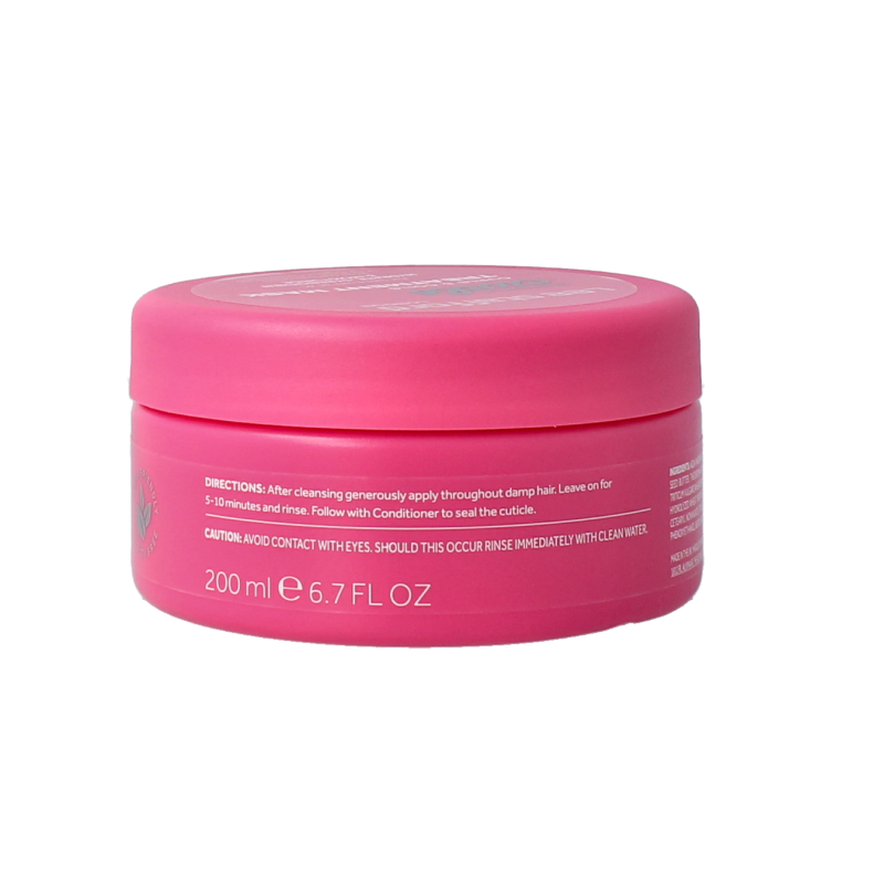 Lee Stafford For the Love of Curls hair mask in 200ml, nourishing curly hair treatment with rich texture and vibrant packaging.