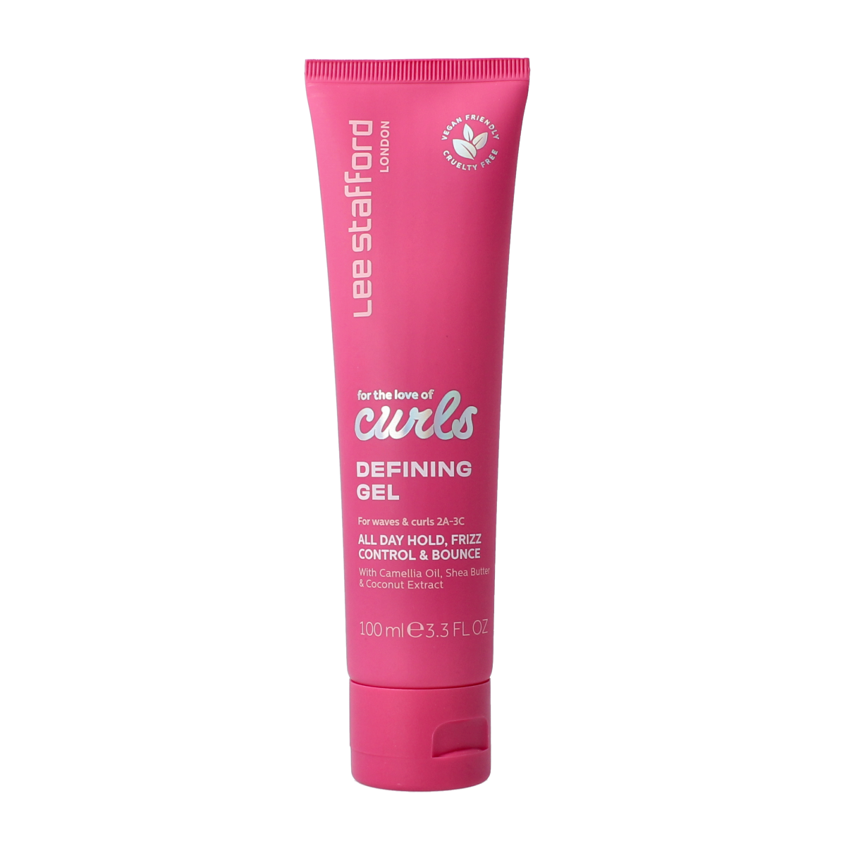 Lee Stafford For the Love of Curls defining gel in 100ml bottle, hair styling product for curly hair care, Haarverzorging.