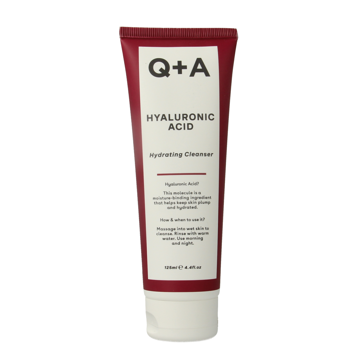 Q+A Hyaluronic acid cleansing gel  125.00 Milliliter