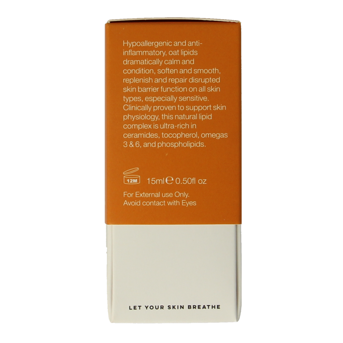 Urban Veda Booster oat lipid facial serum in a 15ml bottle, designed for nourishing skincare.