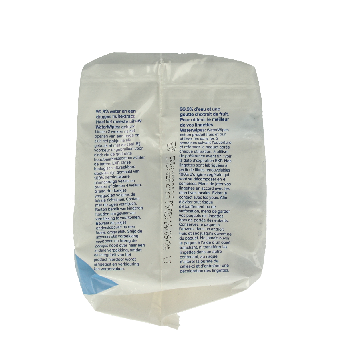 Waterwipes baby wipes 3-pack with 144 wipes, gentle baby and toddler skincare product in a natural, soft packaging.