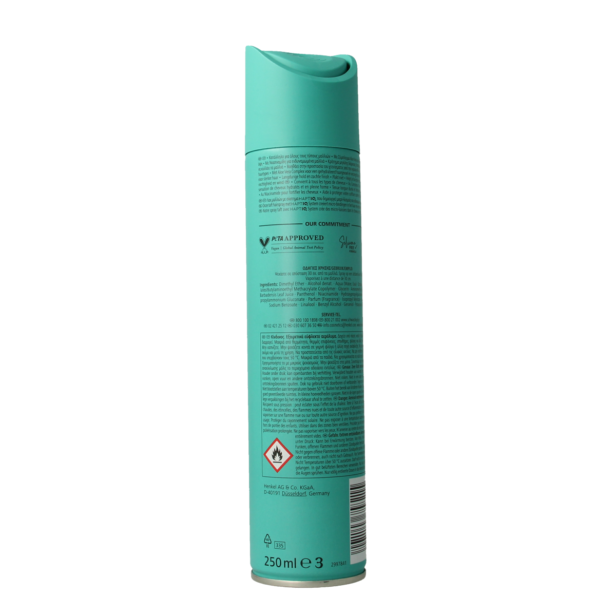 Taft Hairspray aloe 250.00 Milliliter