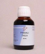 Holisan Pindali taila 100ml bottle for body care, with a focus on natural herbal oil for skin and wellness.