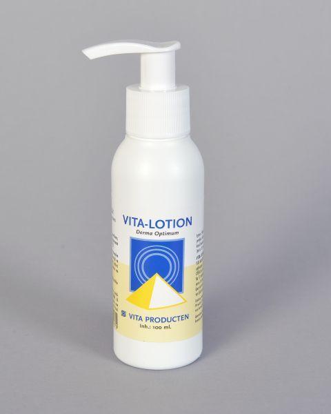 Vita Lotion 100ml body moisturizer bottle, smooth and hydrating skincare product from Vita brand.