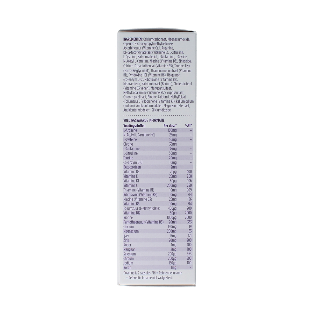 Proceive Kinderwens trimester 2 multivitamin capsules in a bottle, designed for supporting women trying to conceive.
