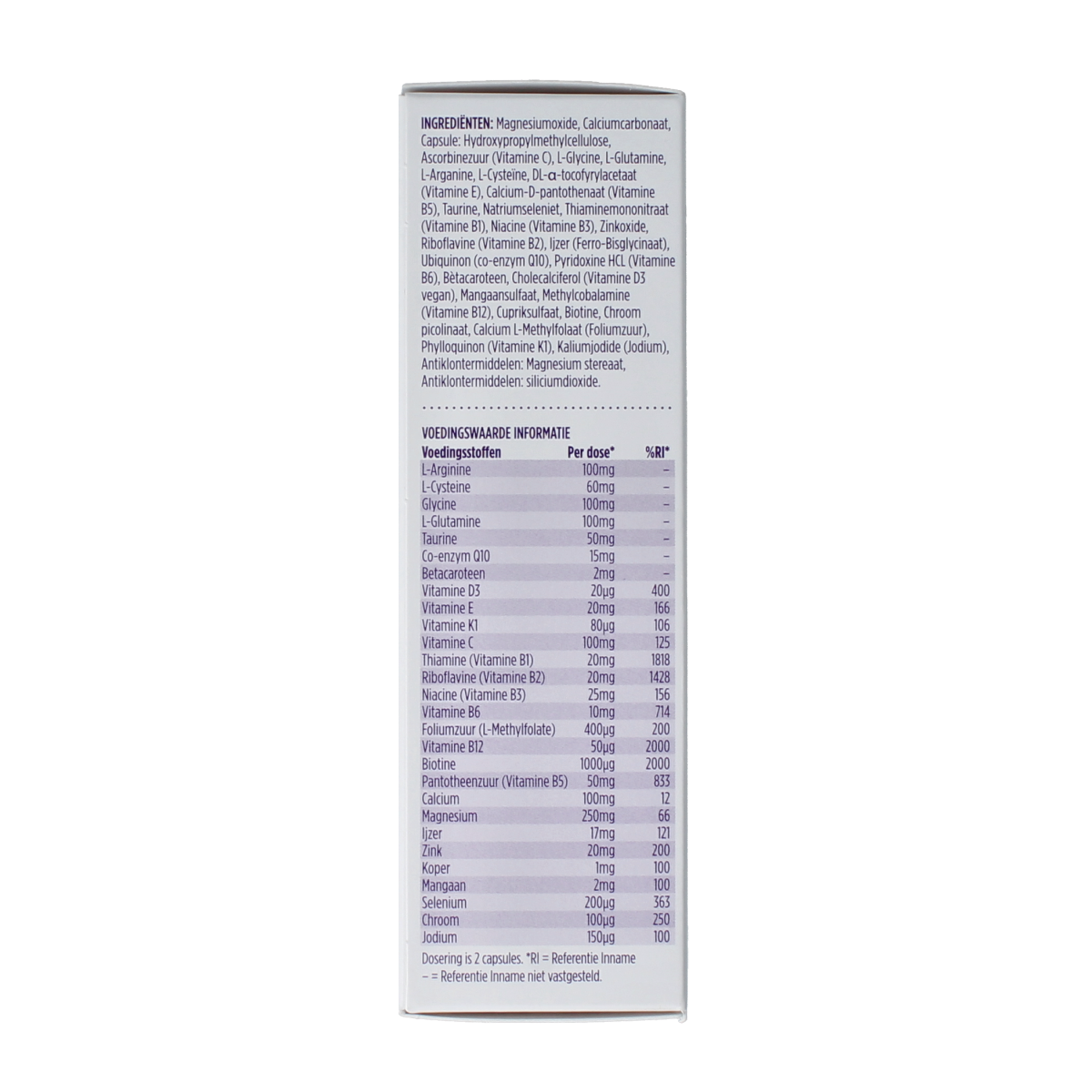 Proceive Kinderwens trimester 3 multivitamin capsules in a bottle, designed to support pregnancy health and wellness.