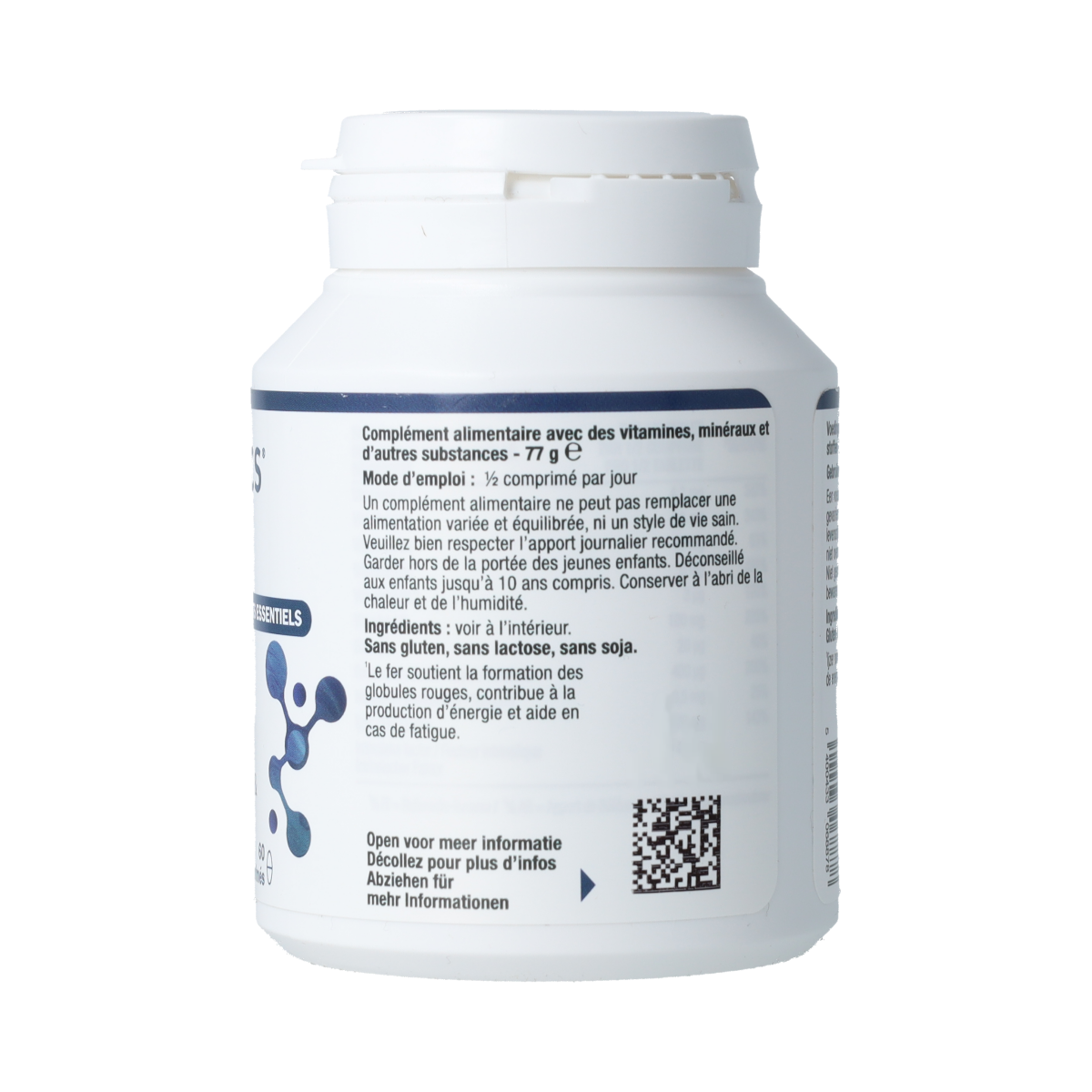 Metagenics Hemogenics multi-vitamin tablets, 60 count, supplement featuring essential nutrients for overall health.