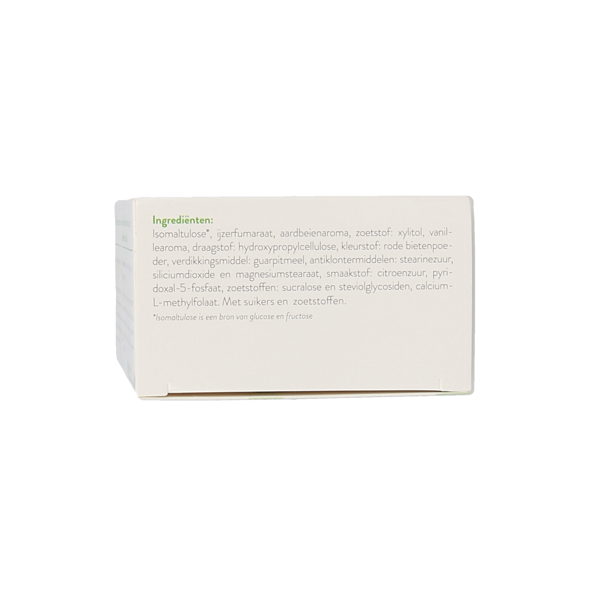 Metagenics Ferrodyn mineral chewable tablets, multi-mineral supplement in a blister pack, designed for iron and mineral support.