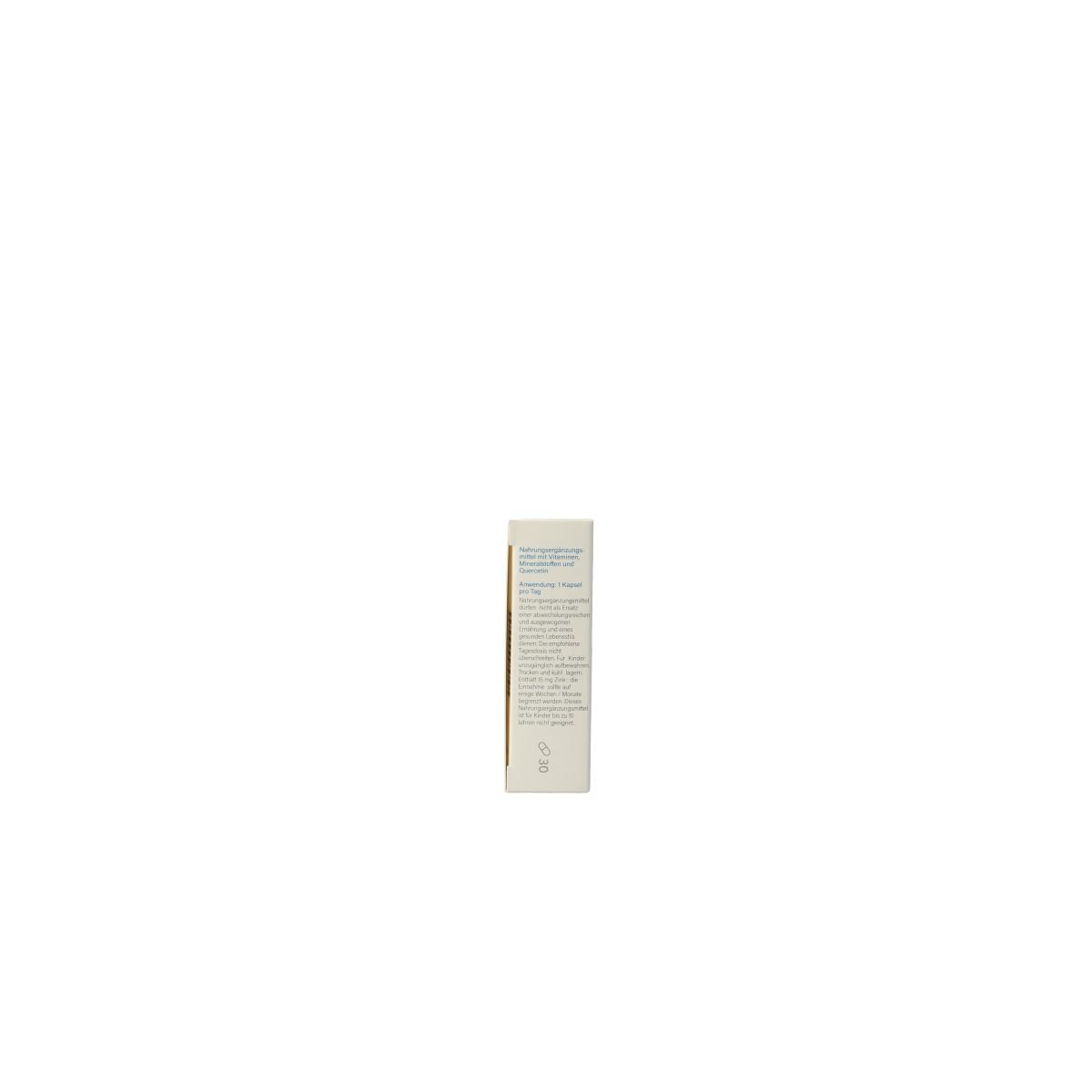 Metagenics Immudefense capsules containing micro-organisms supplement for immune support in a white bottle.