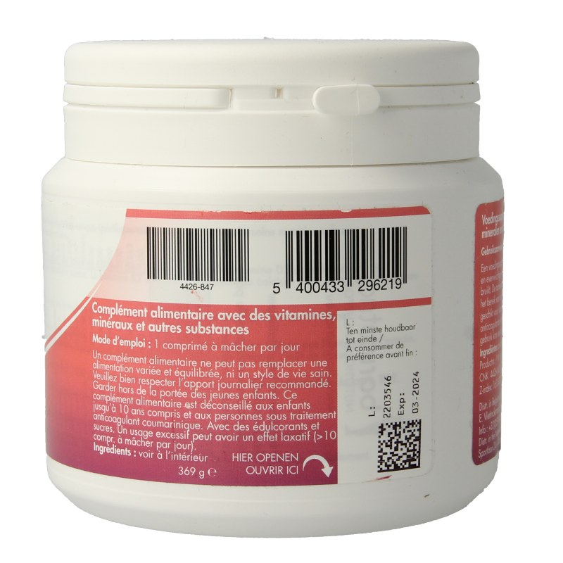 Barinutrics Multi Kers vitamin multivitamin tablets in a blister pack, designed for daily nutritional support.