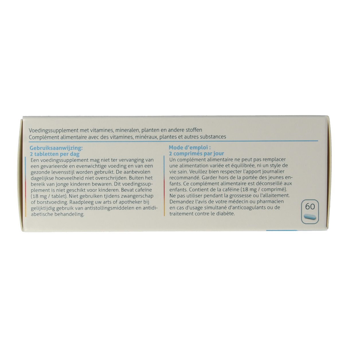 Metagenics Metastudent multivitamin tablets, 60-count bottle, providing essential vitamins and minerals for daily health.