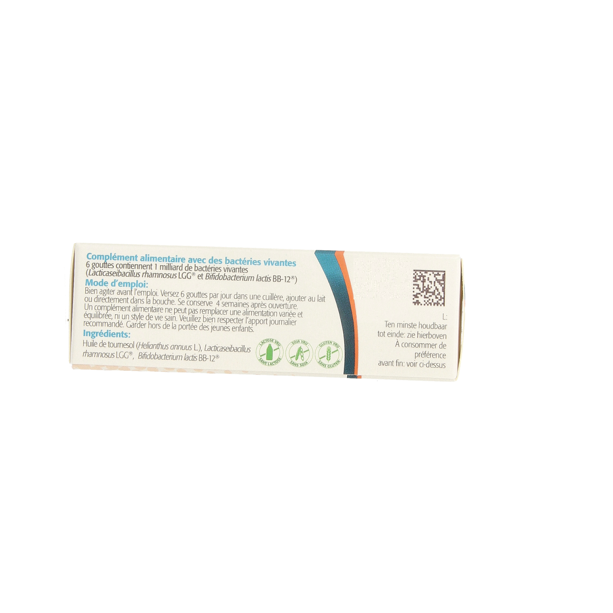 Metagenics Bactiol baby micro-organisms supplement in 5.70ml bottle, designed for infants' digestive health.