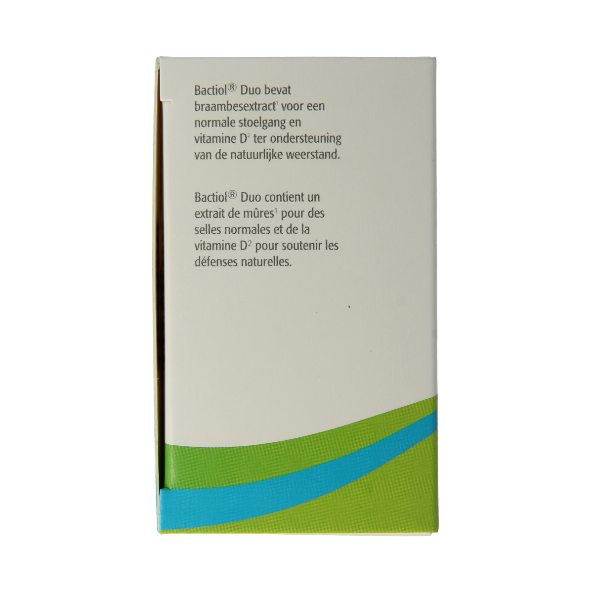 Metagenics Bactiol Duo NF probiotic capsules with micro-organisms, 60 count, for digestive health and gut support.