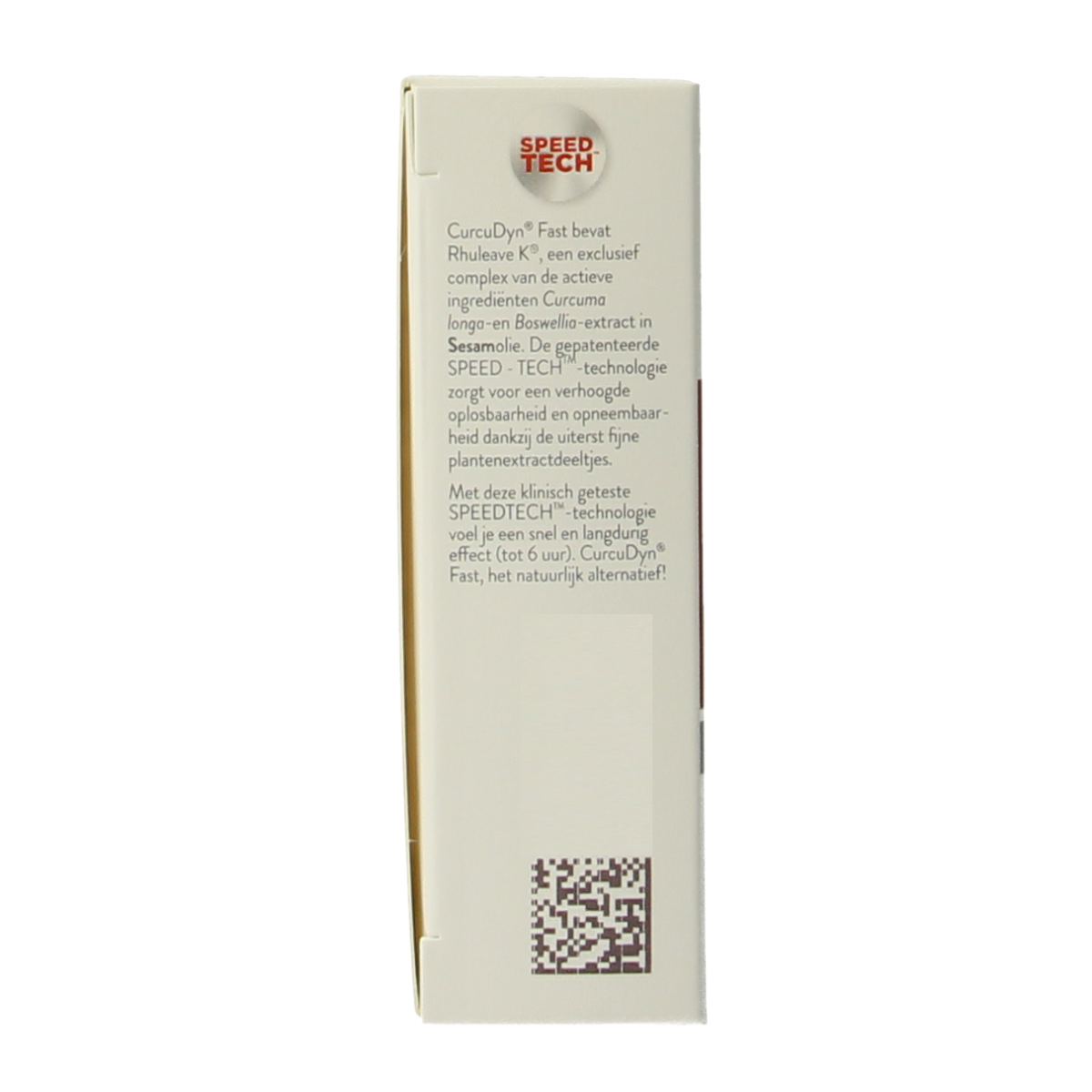 Metagenics Curcudyn fast NFD softgels, herbal supplement from kruidenpreparaten, with turmeric extract visible in the bottle.
