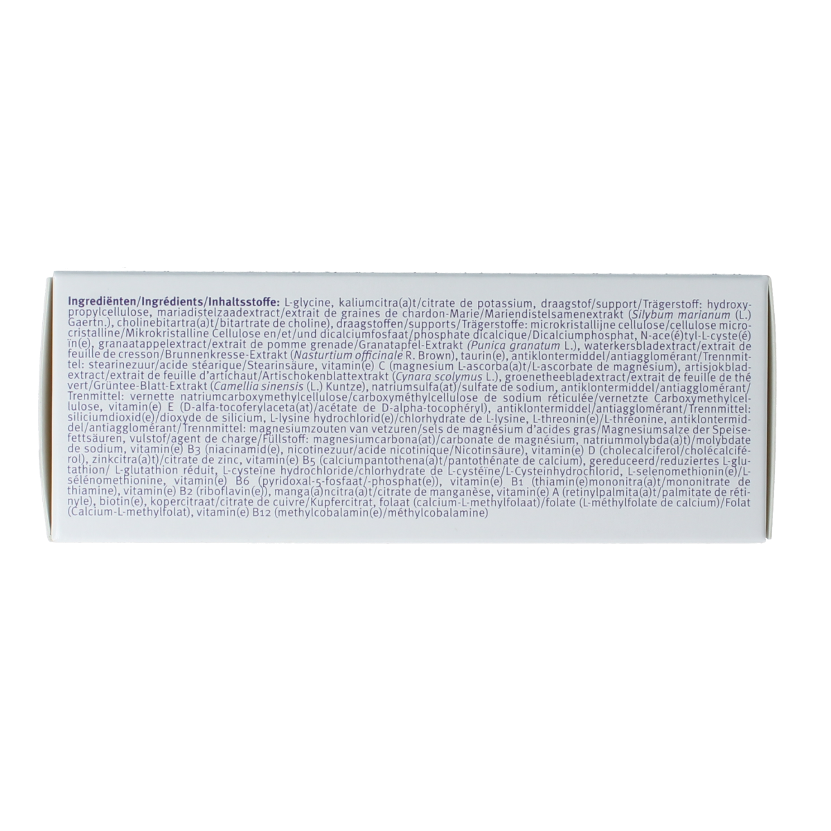 Metagenics Metaclear NOA herbal supplement tablets, 60 count, showing the product packaging and tablets.