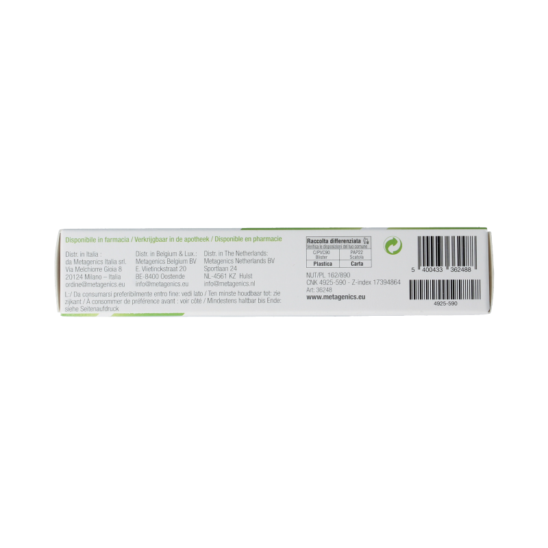 Metagenics Vitamin K2 84-tablet bottle, showing the supplement packaging with label and tablets inside.