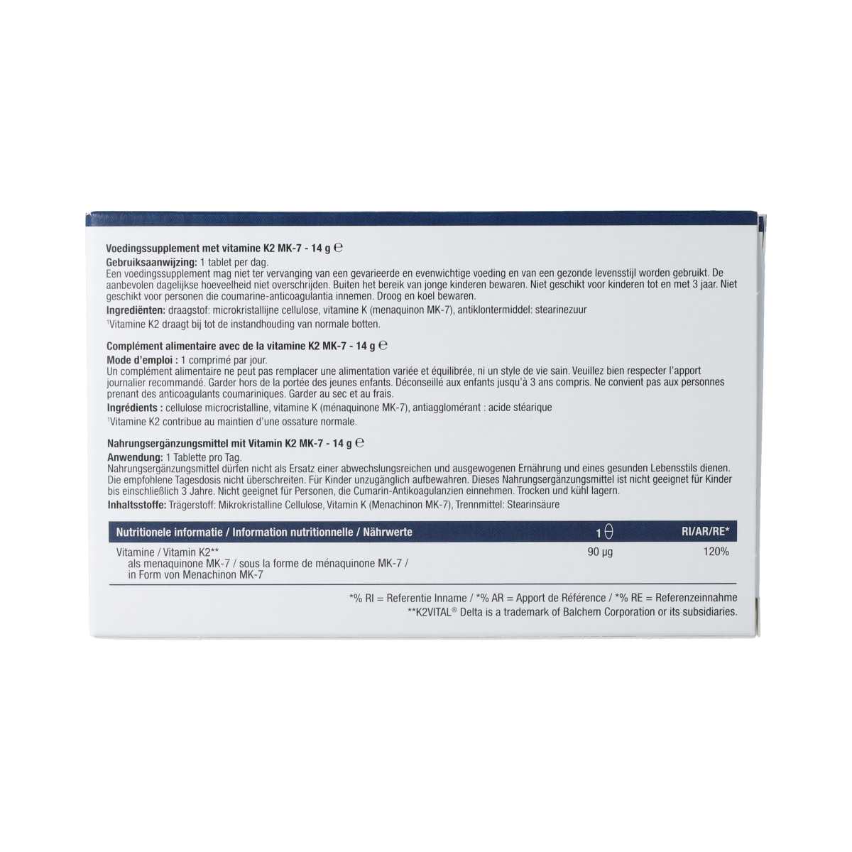 Metagenics Vitamine K2 56.00 Tabletten