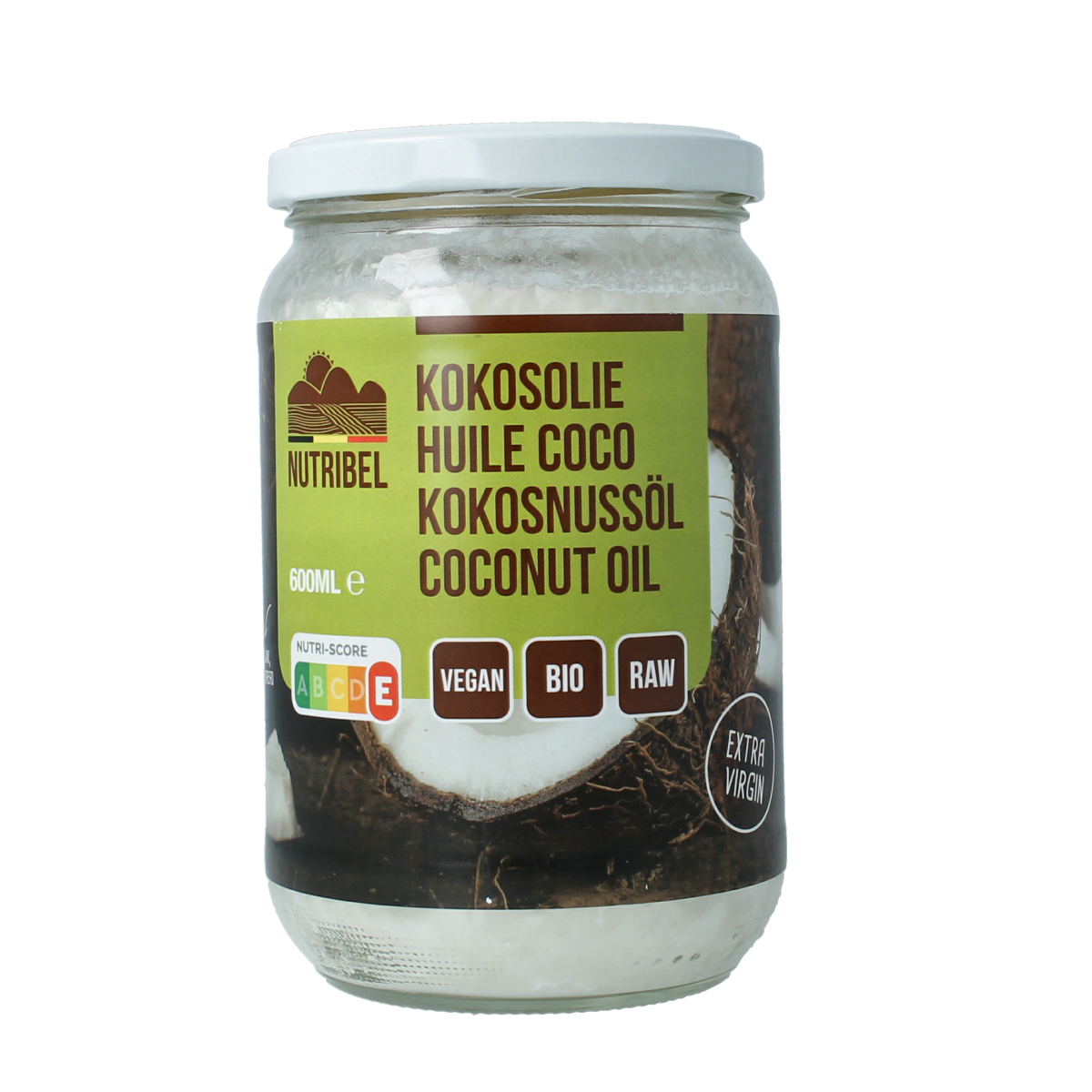 Nutribel Kokosolie extra vierge bio 600.00 Milliliter