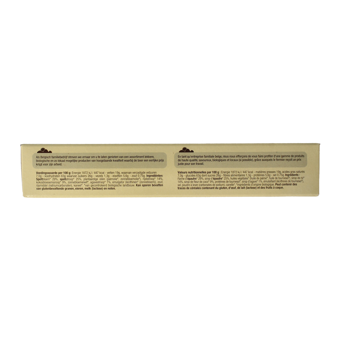 Nutribel Spelt wafel bio 175.00 Gram