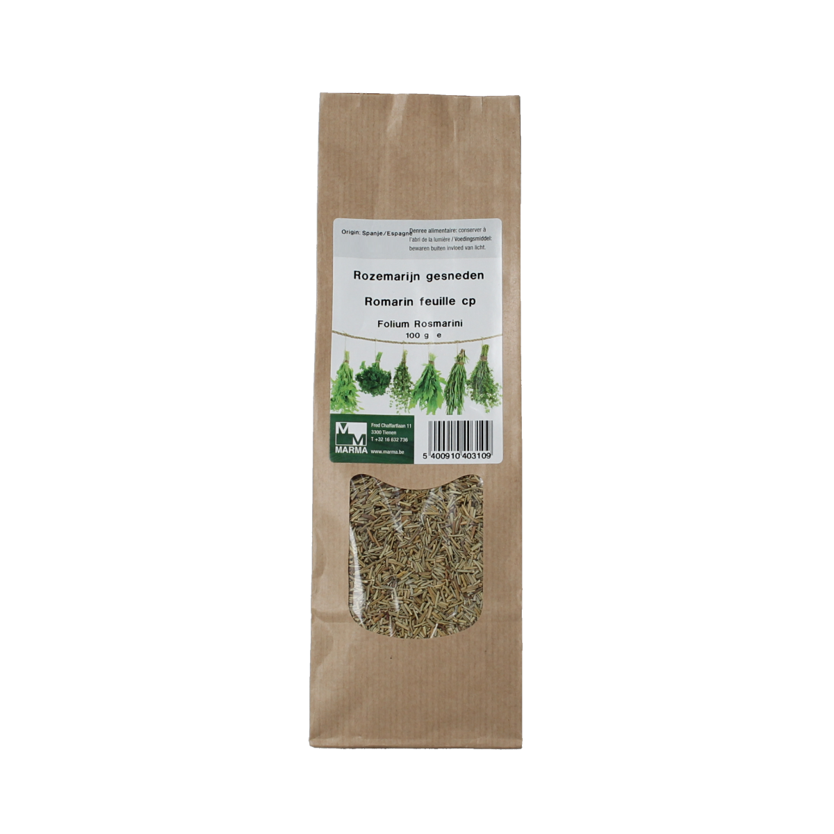Marma Rozemarijn gesneden 100.00 Gram