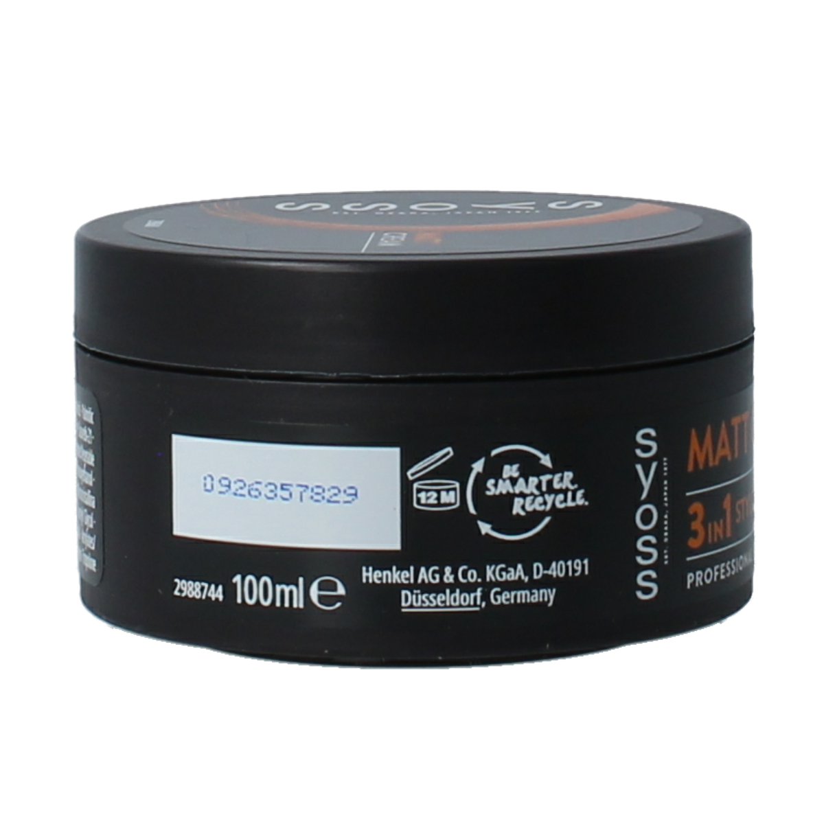 Syoss Matt finish paste 100.00 Milliliter