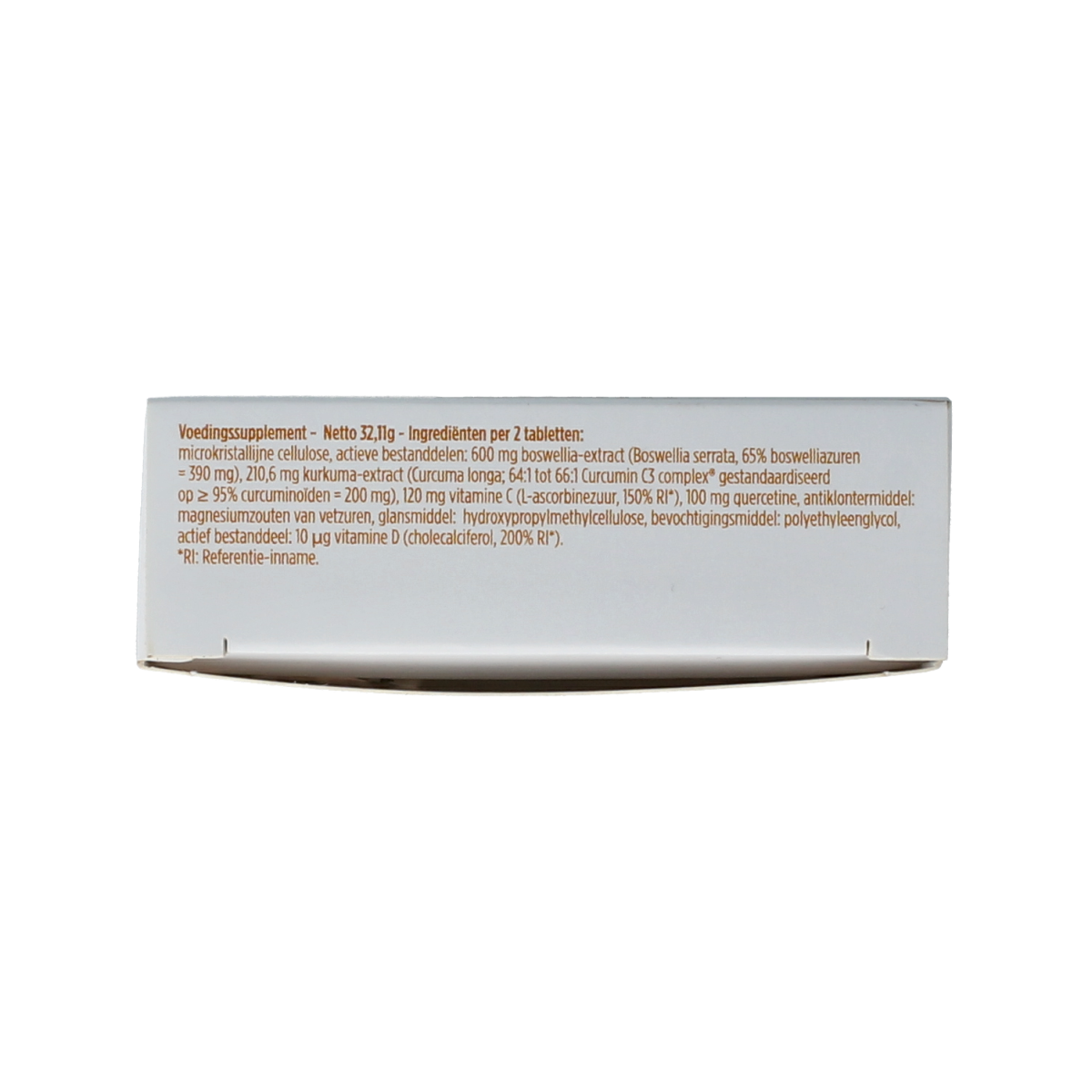 Pure Pure Corporaflex 30 tablets dietary supplement bottle with label showing product details.