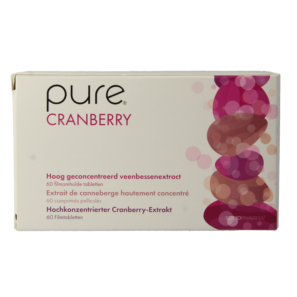Pure Cranberry 500mg 60.00 Tabletten