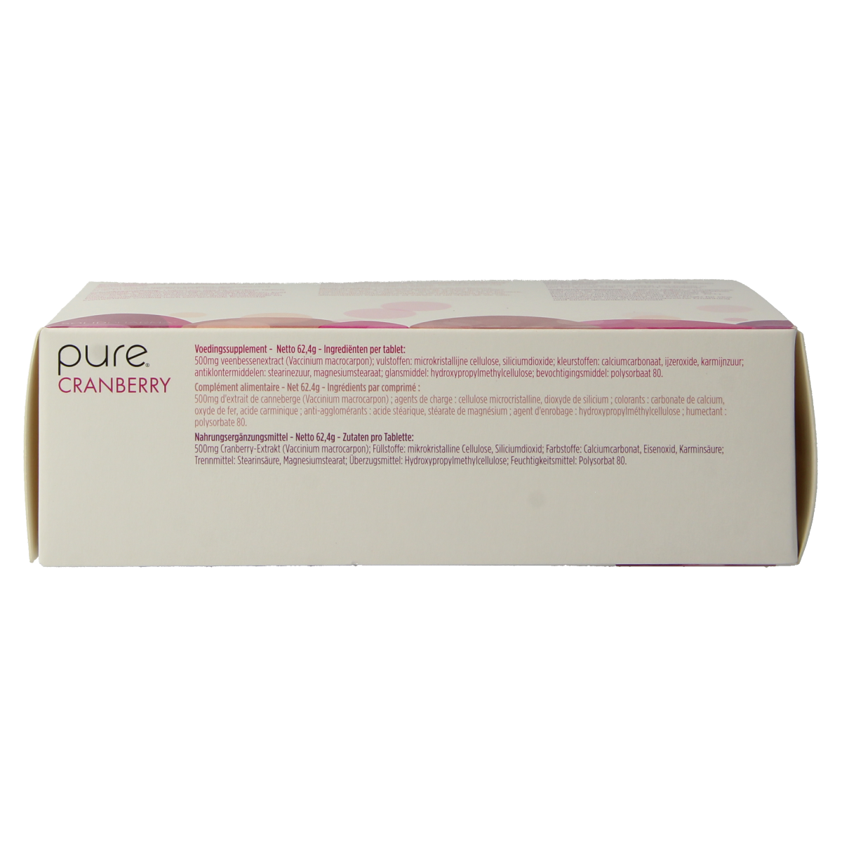 Pure Cranberry 500mg 60.00 Tabletten