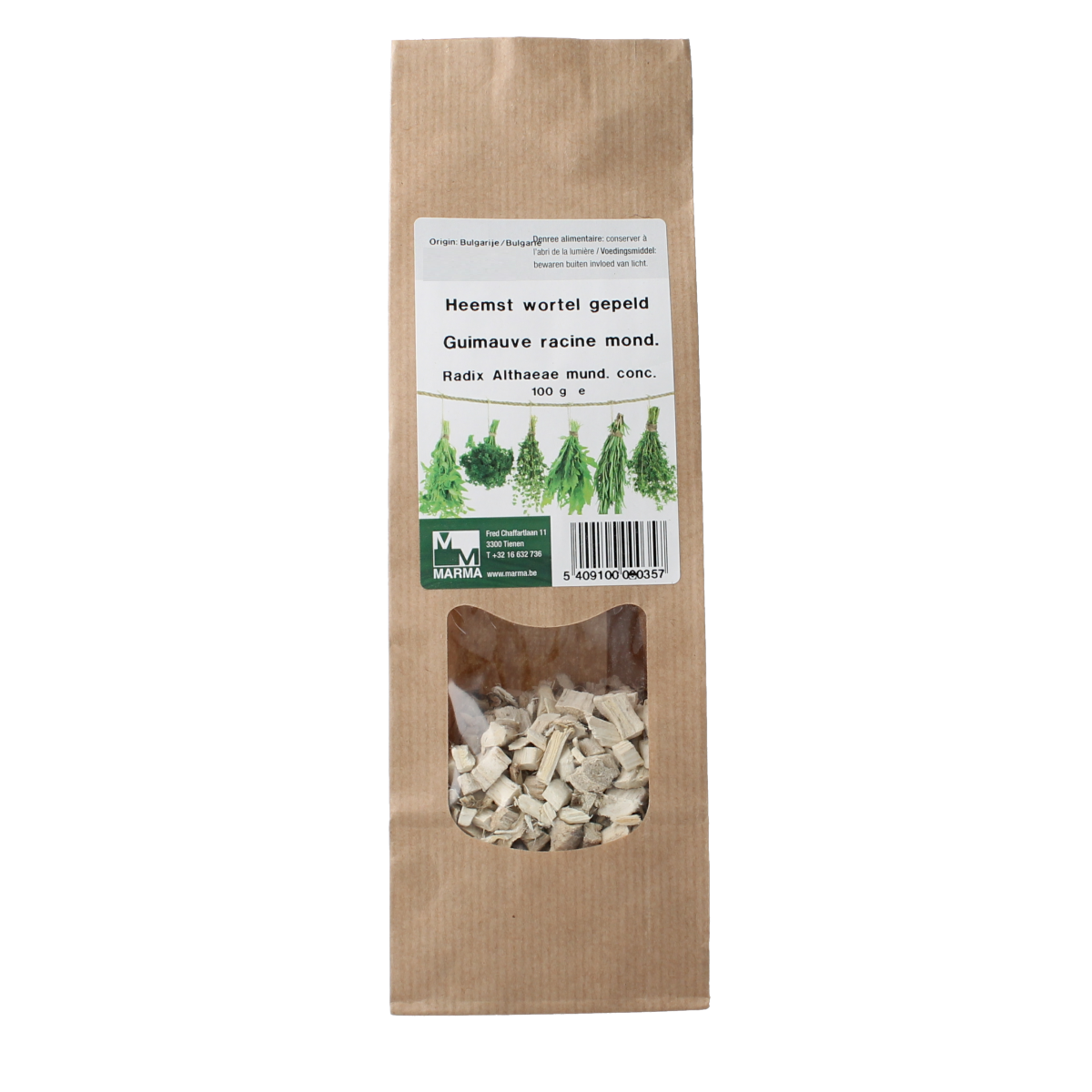 Marma Heemstwortel gepeld 100.00 Gram