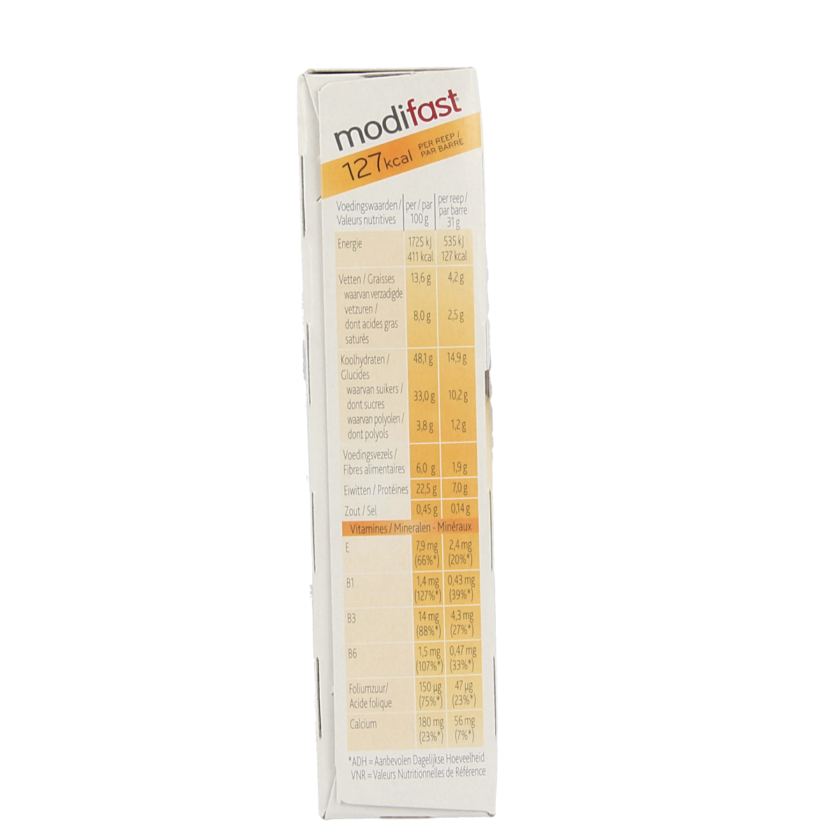 Modifast Proteine Shape Bar with dark and white chocolate, 6x31g snack bars, protein-rich snack and tussendoortje.