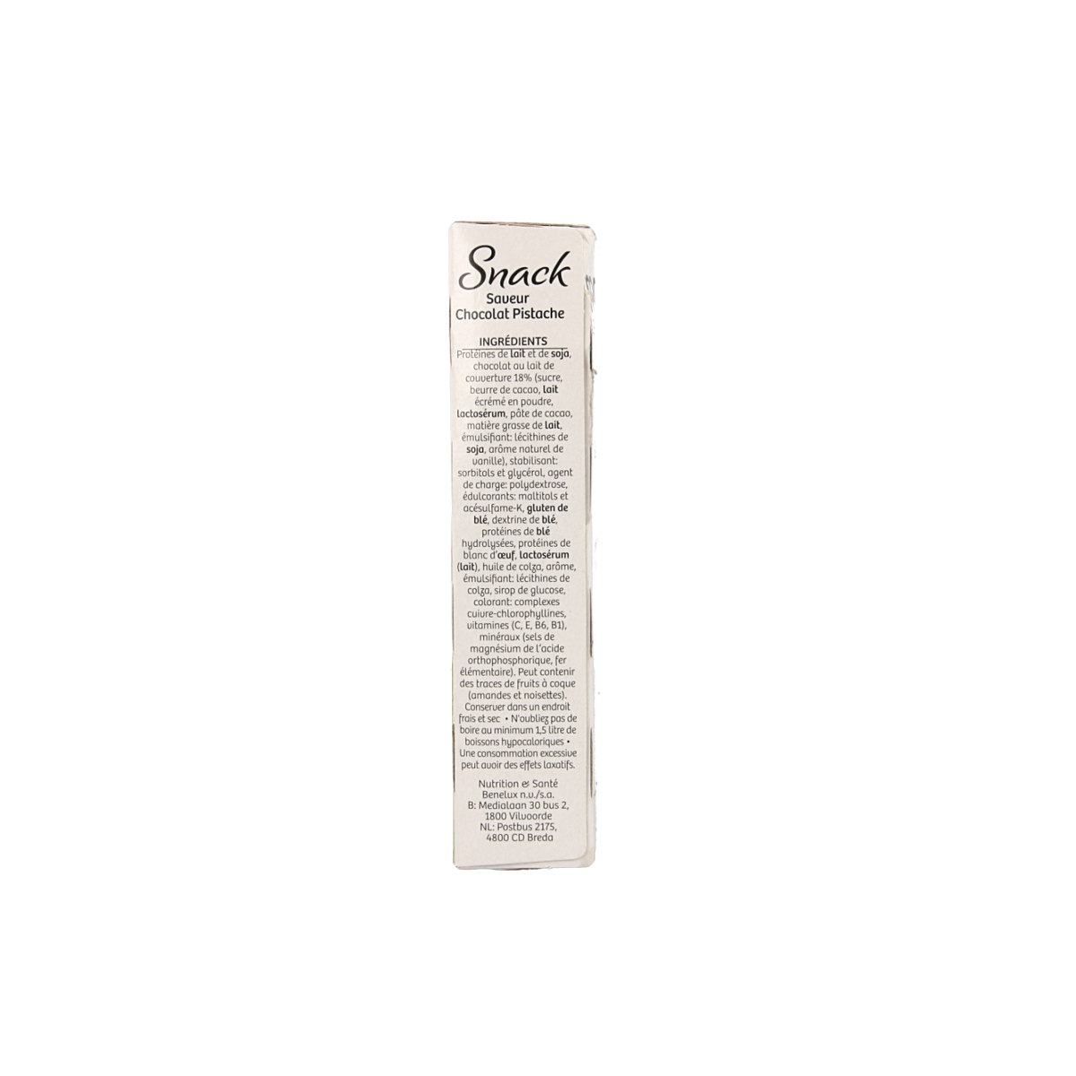 Modifast Proteine Shape Bar Pistachio, 162g, a meal replacement snack with pistachio flavor and protein-rich content.