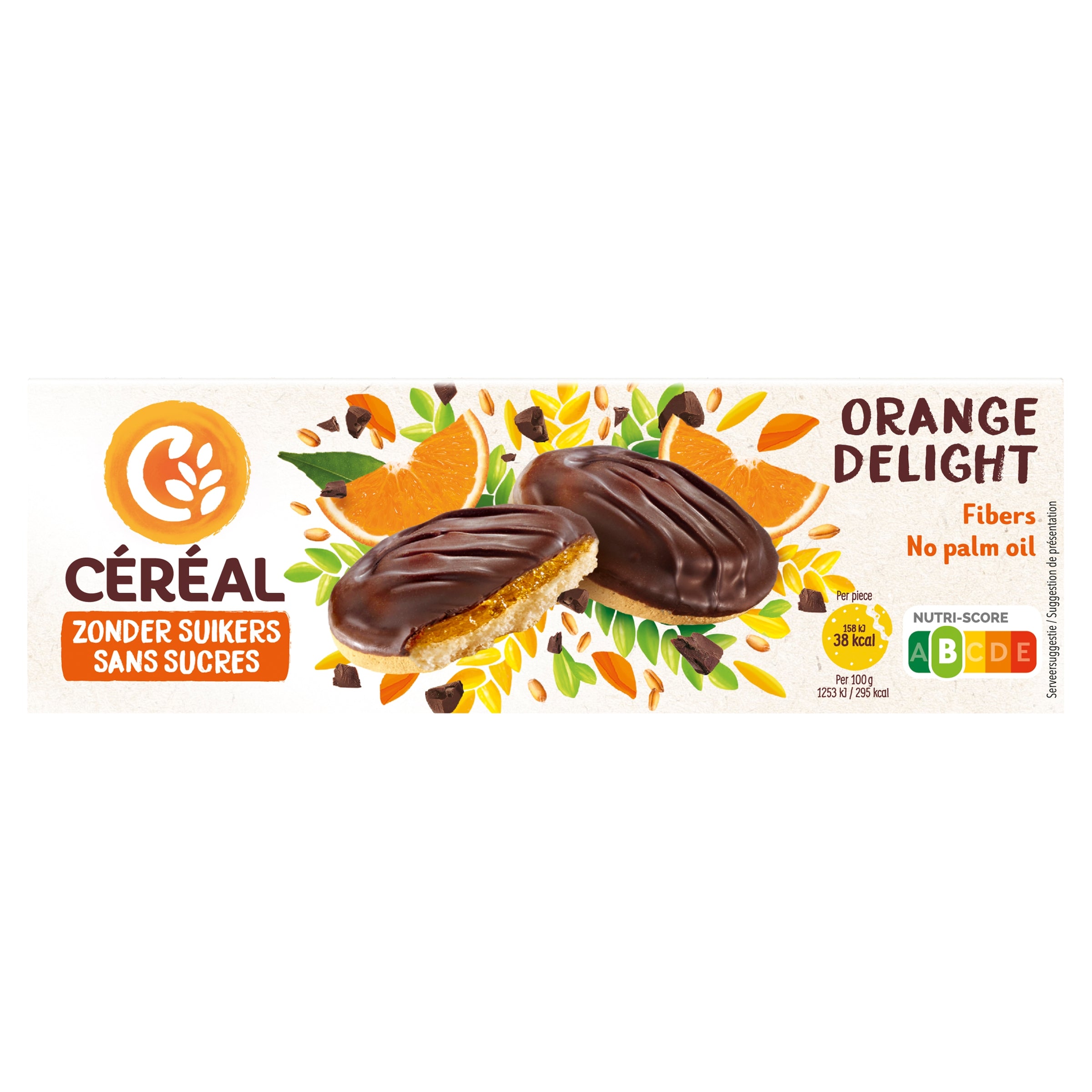 Cereal Op=Op Koek orange delight 140.00 Gram