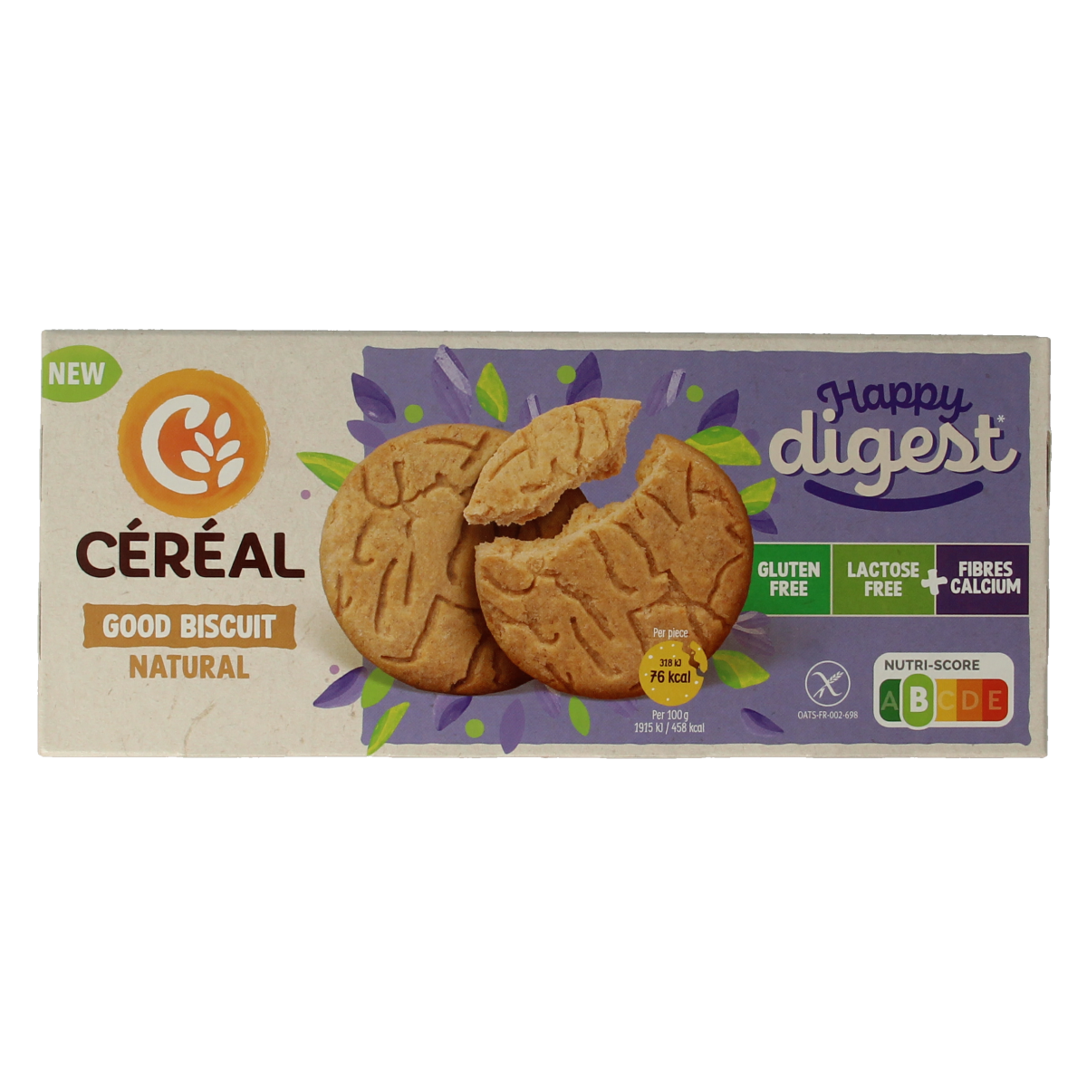 Cereal Good biscuit koeken in a 150g package, featuring golden baked biscuits with a crispy texture.