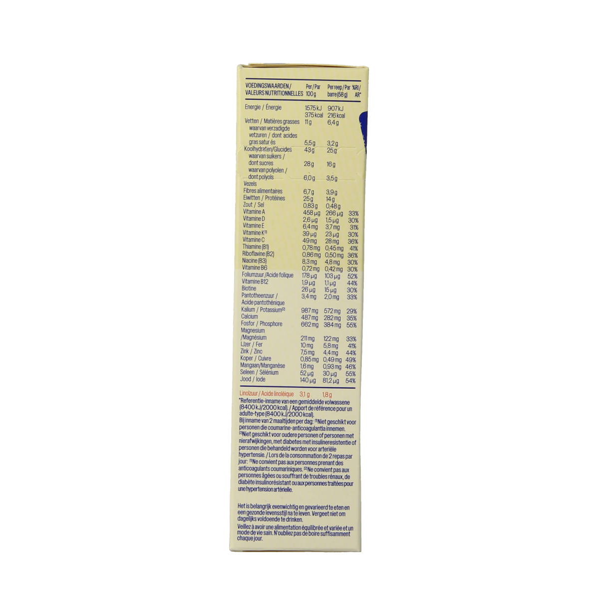 WeCare cranberry cheesecake meal replacement bar, 116g, showing the bar with cranberries and cheesecake flavor on packaging