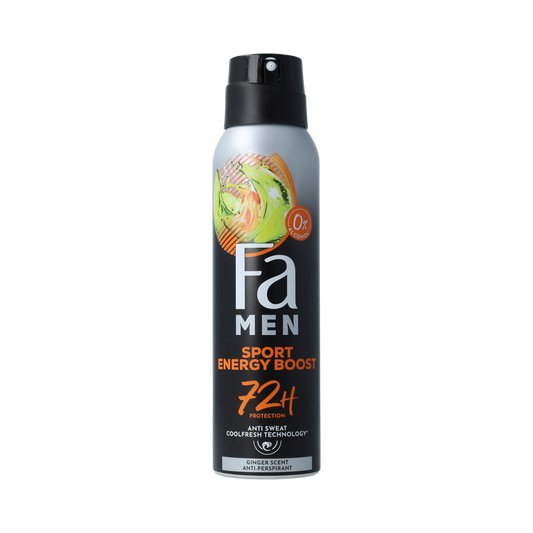FA Deodorant spray men sport energy boost 150.00 Milliliter