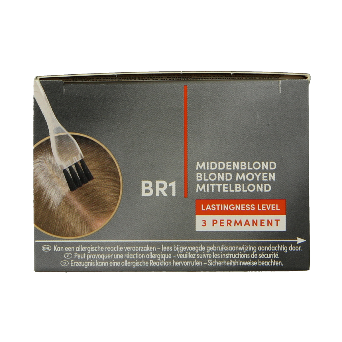 Schwarzkopf Vital uitgroeiset middenblond hair coloring set with hair color cream and applicator for touch-ups
