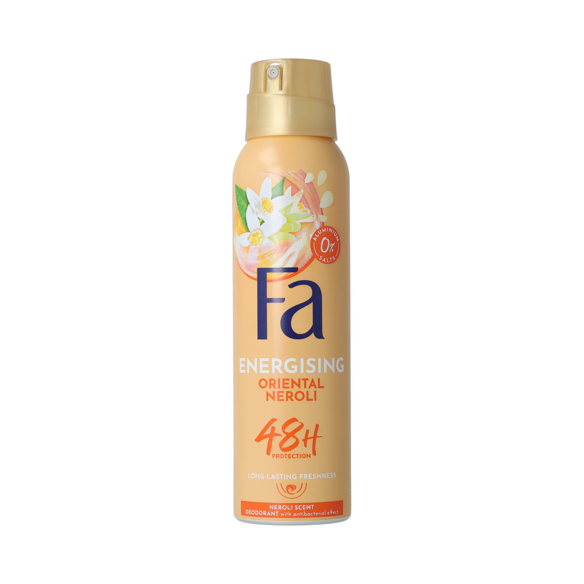 FA Deodorant Spray Oriental Moments bottle, 150ml, with sleek design and fragrance details visible.