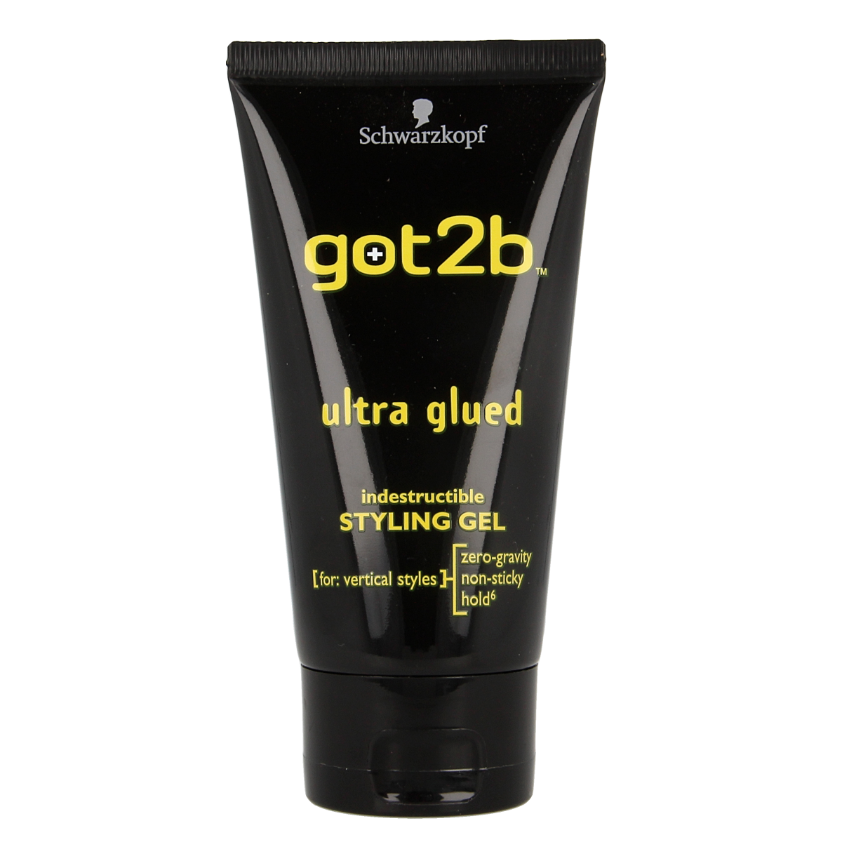 Got2b Ultra Glued Indestructible Styling Gel 150ml for strong, long-lasting hair hold and styling.