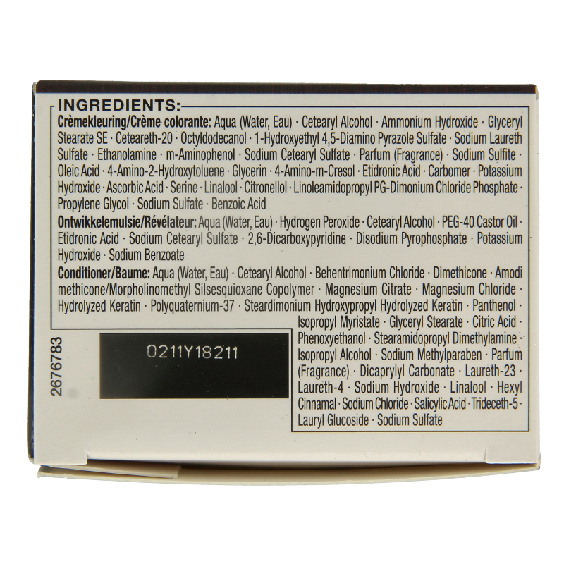 Syoss Color baseline 5-29 intens rood hair dye set showcasing vibrant red hair color in a professional hair coloring kit